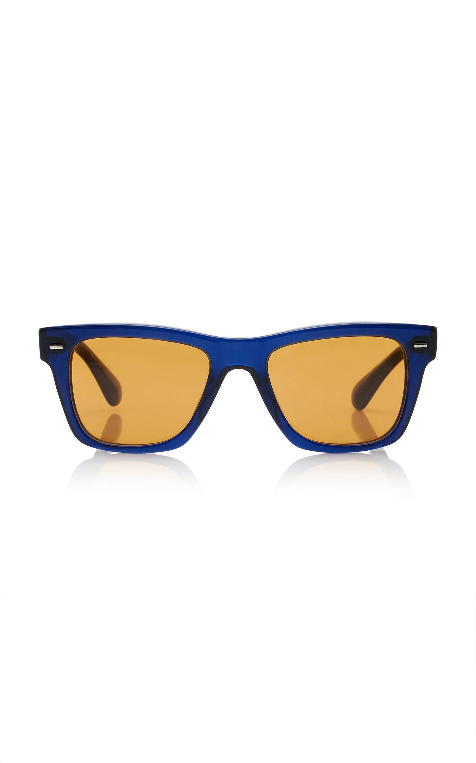 Oliver Square-Frame Acetate Sunglasses navy - 1