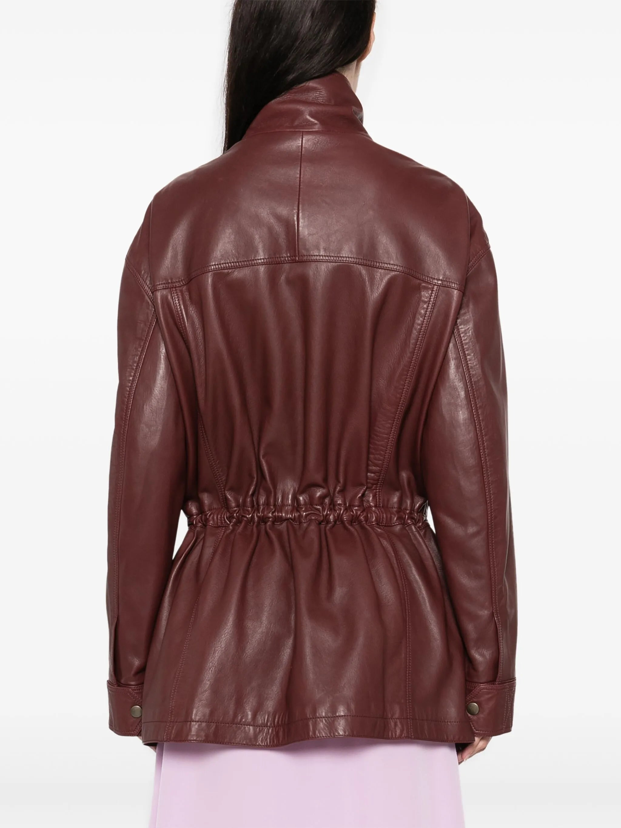 leather coat - 4