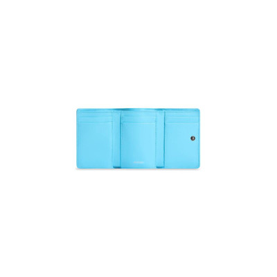 BALENCIAGA Women's Envelope Mini Wallet  in Blue Sky outlook