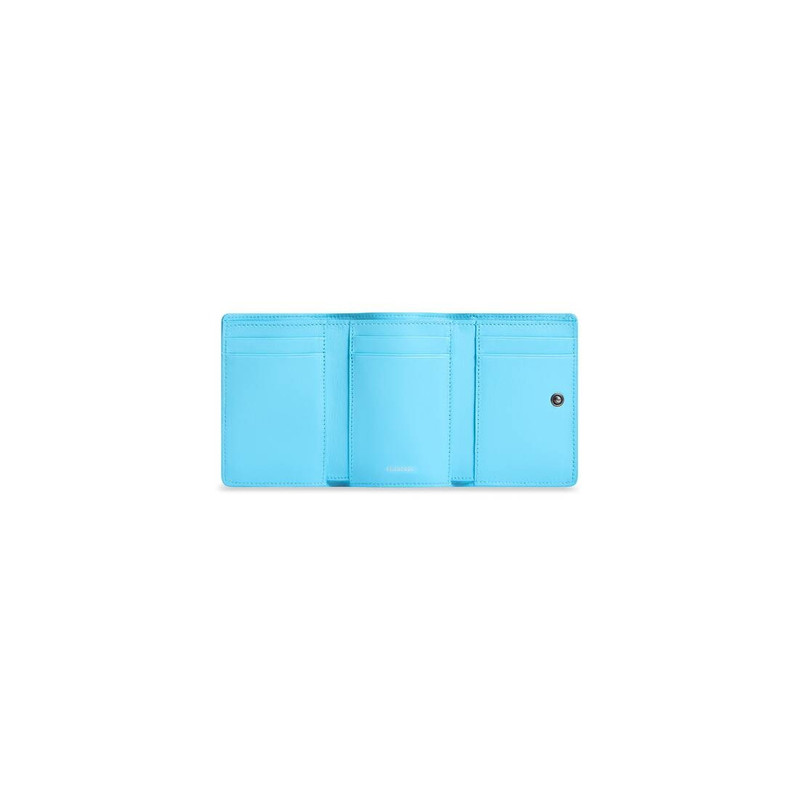 BALENCIAGA Women's Envelope Mini Wallet  in Blue Sky outlook
