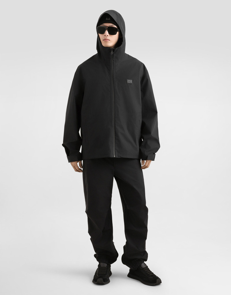Dolce & Gabbana Hooded cotton jacket outlook