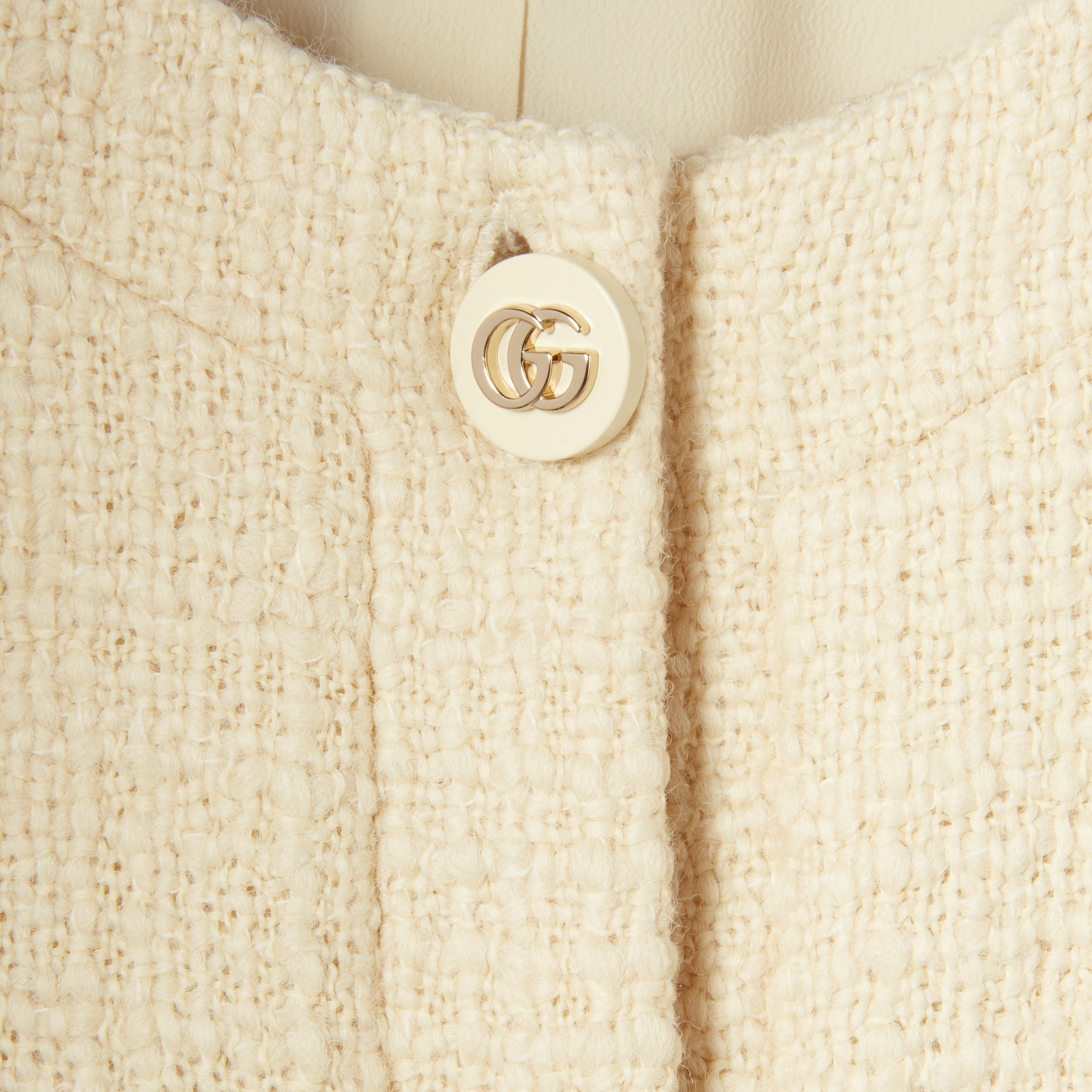 Textured wool tweed dress - 6