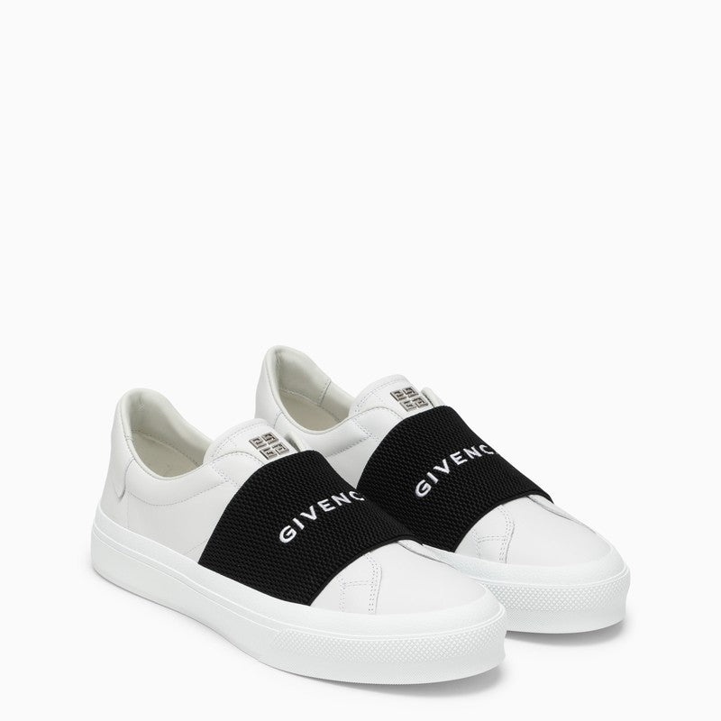 Givenchy White Sneakers With Logo Band Men - 2