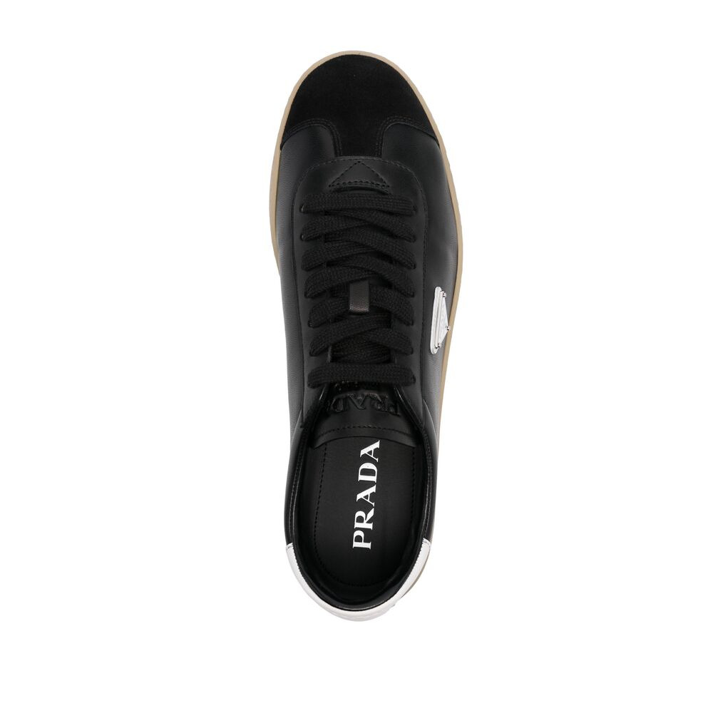 Prada Black Trainers - Low-Tops Men - 3