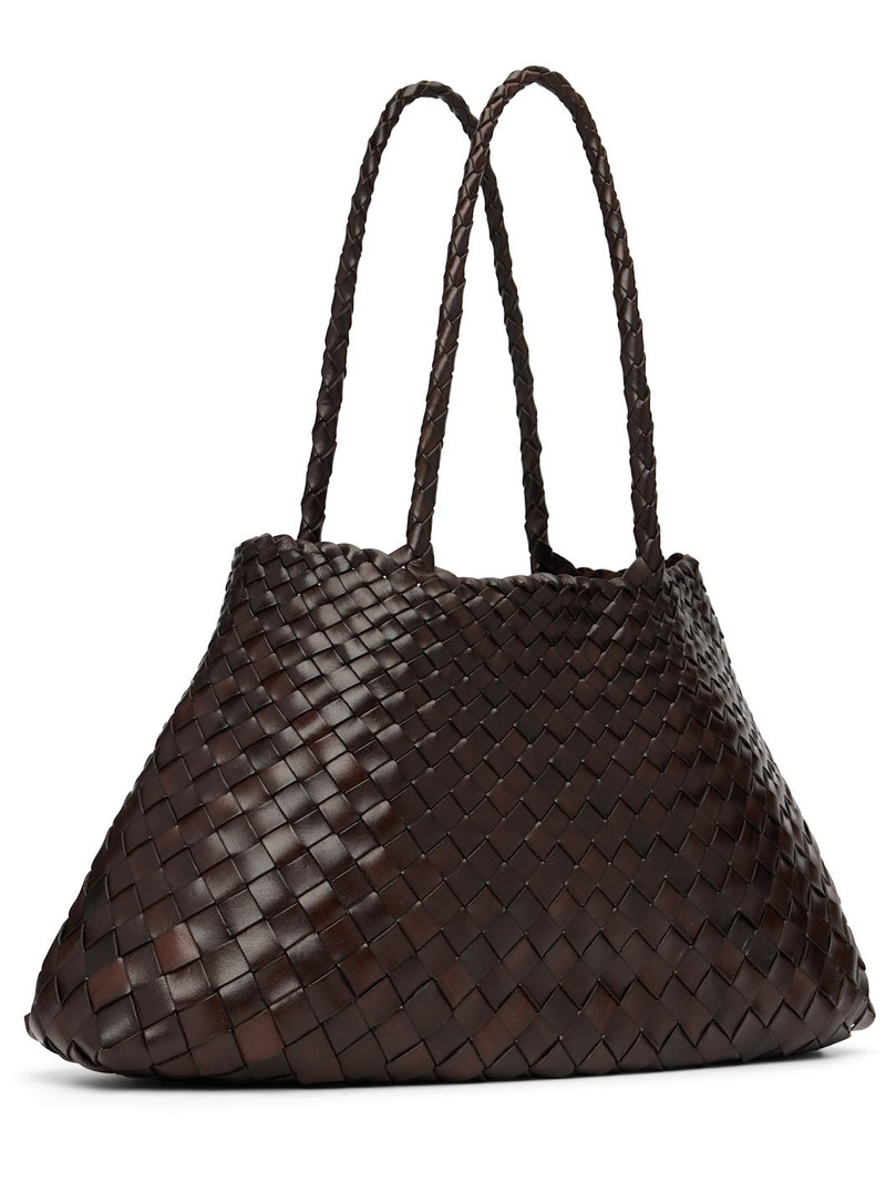 DRAGON DIFFUSION Brown Santa Croce Big Tote outlook