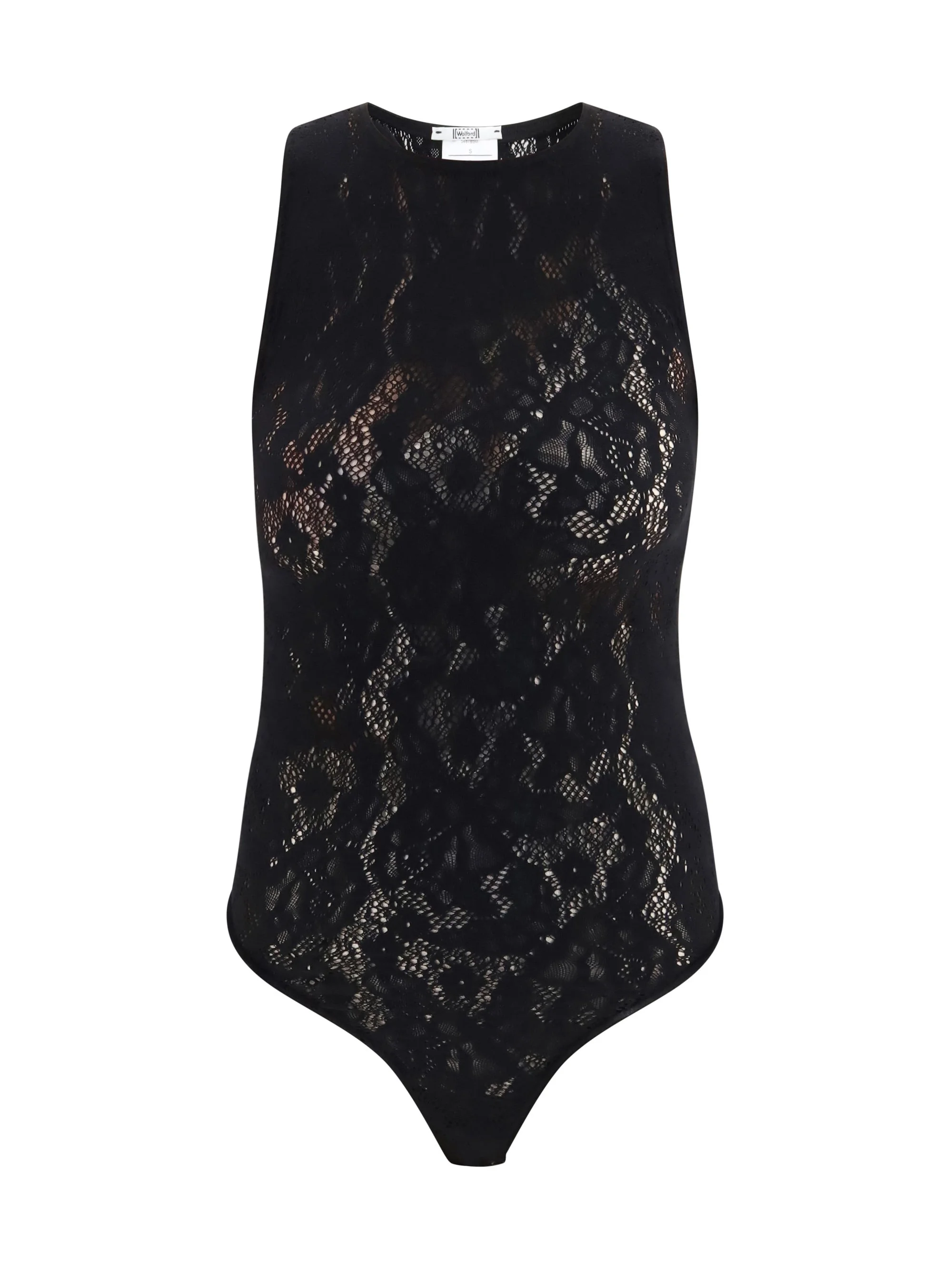 Wolford Infinite Rose Bodysuit Black - 1