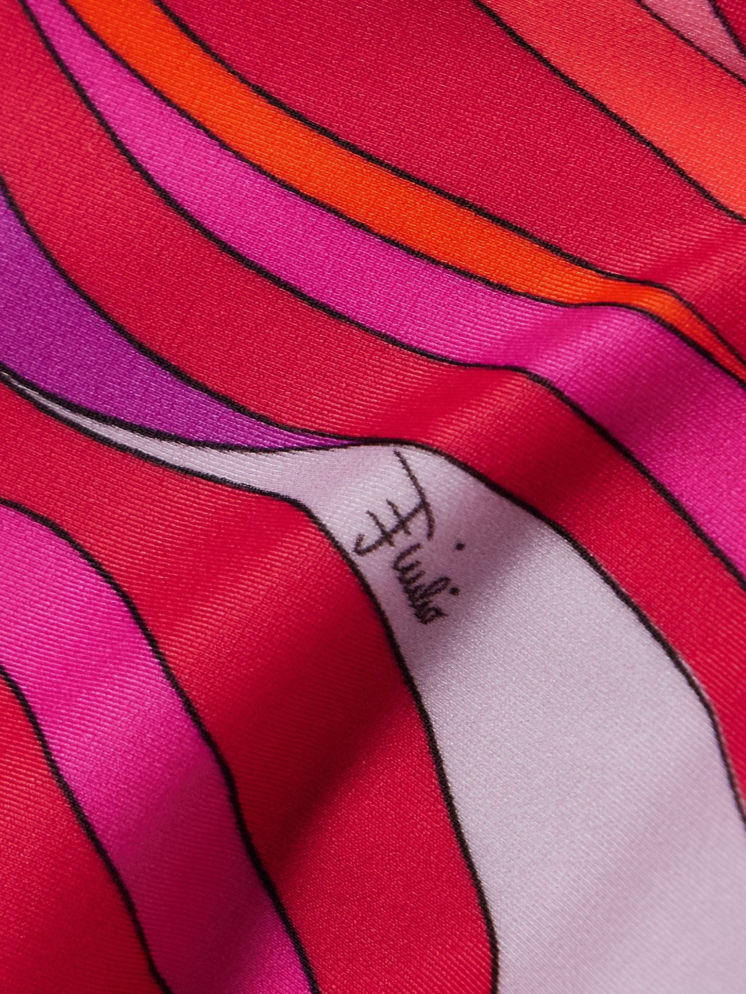 Printed bikini briefs Fuchsia - 4