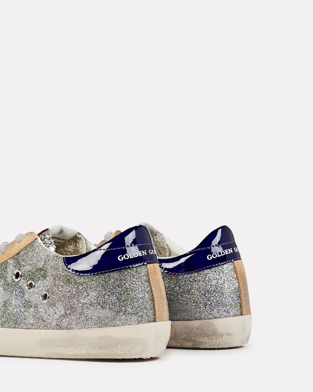 Superstar Camo Glitter Low-Top Sneakers - 3