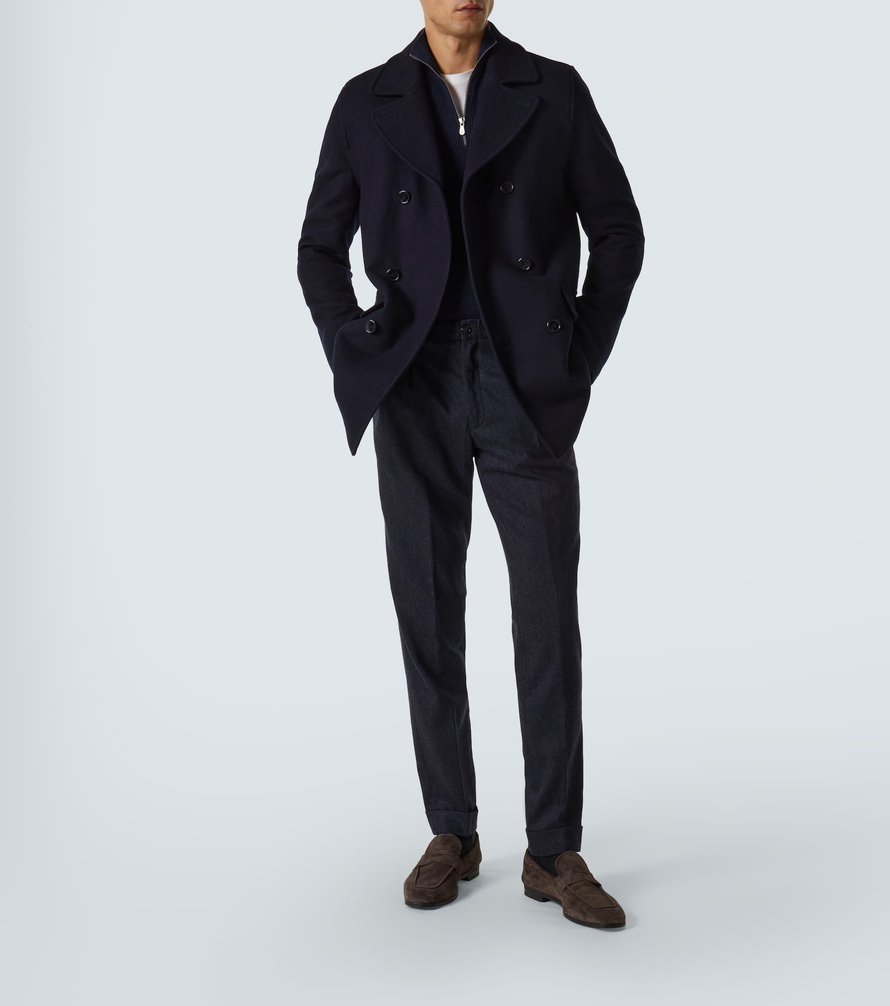 Double-breasted peacoat - 2
