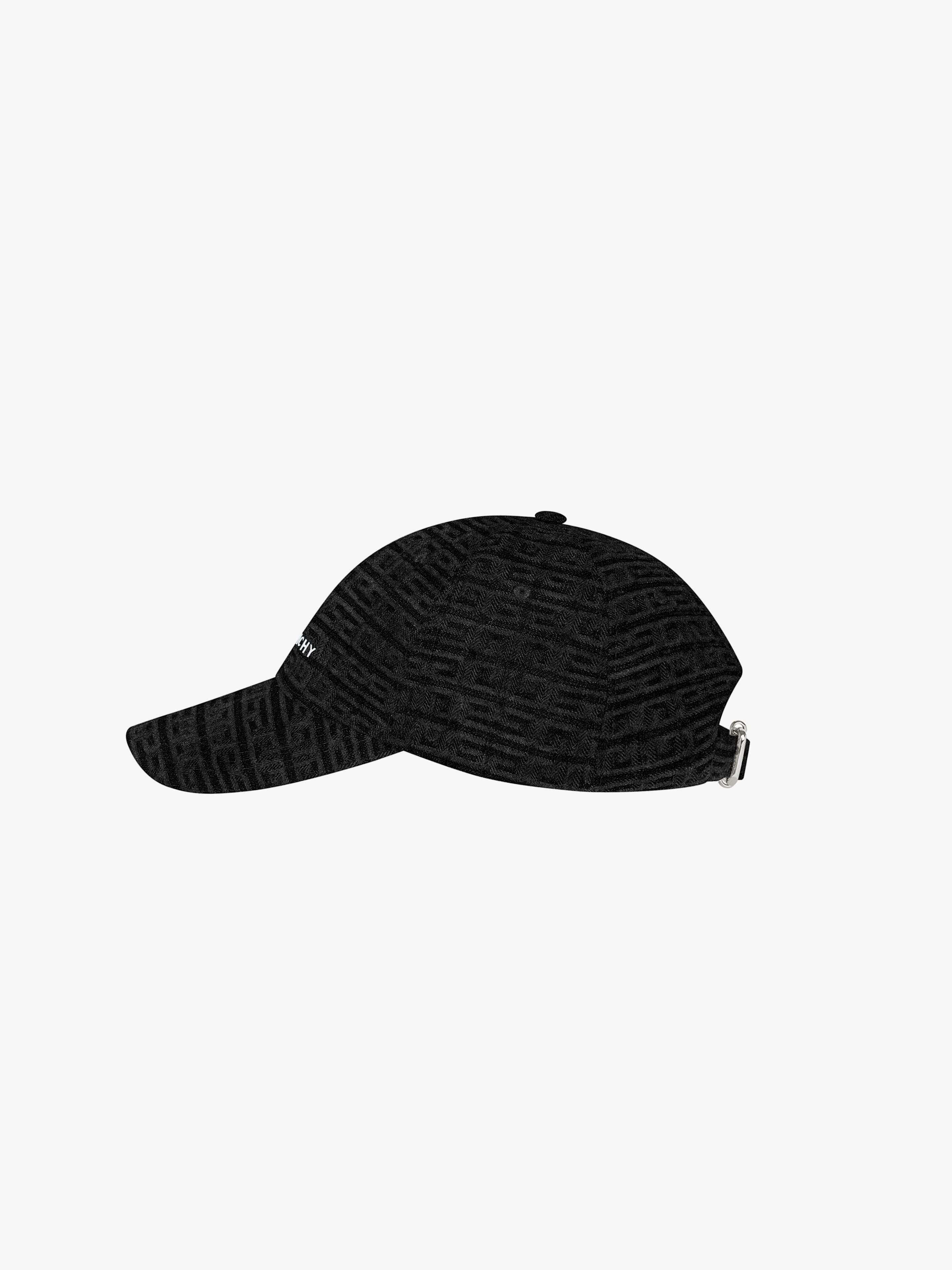 GIVENCHY EMBROIDERED CAP IN DENIM - 4