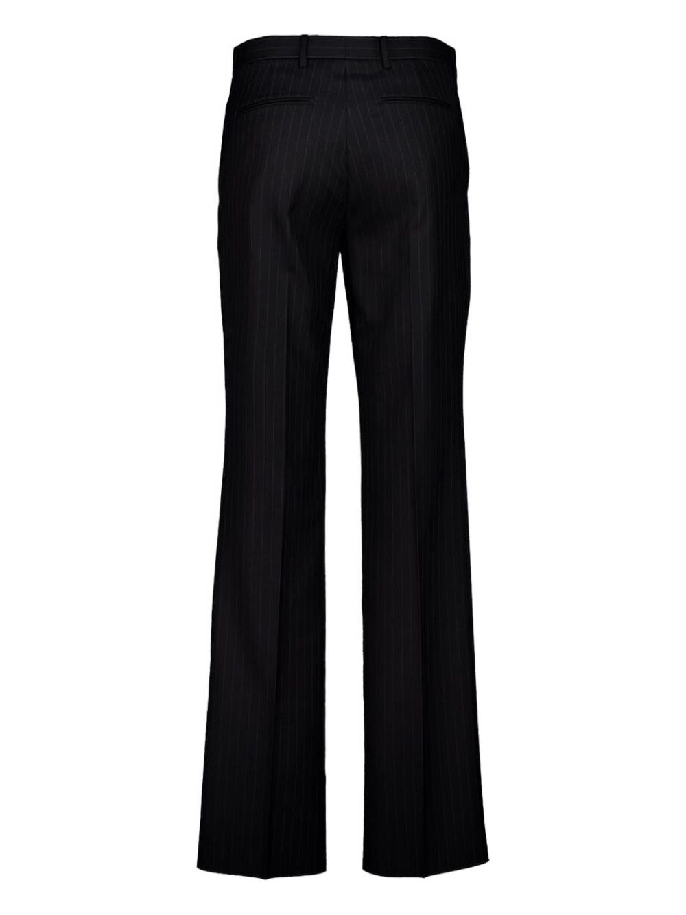 pinstripe wool trousers - 2