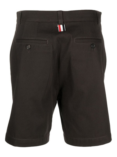 Thom Browne pleated tailored shorts outlook
