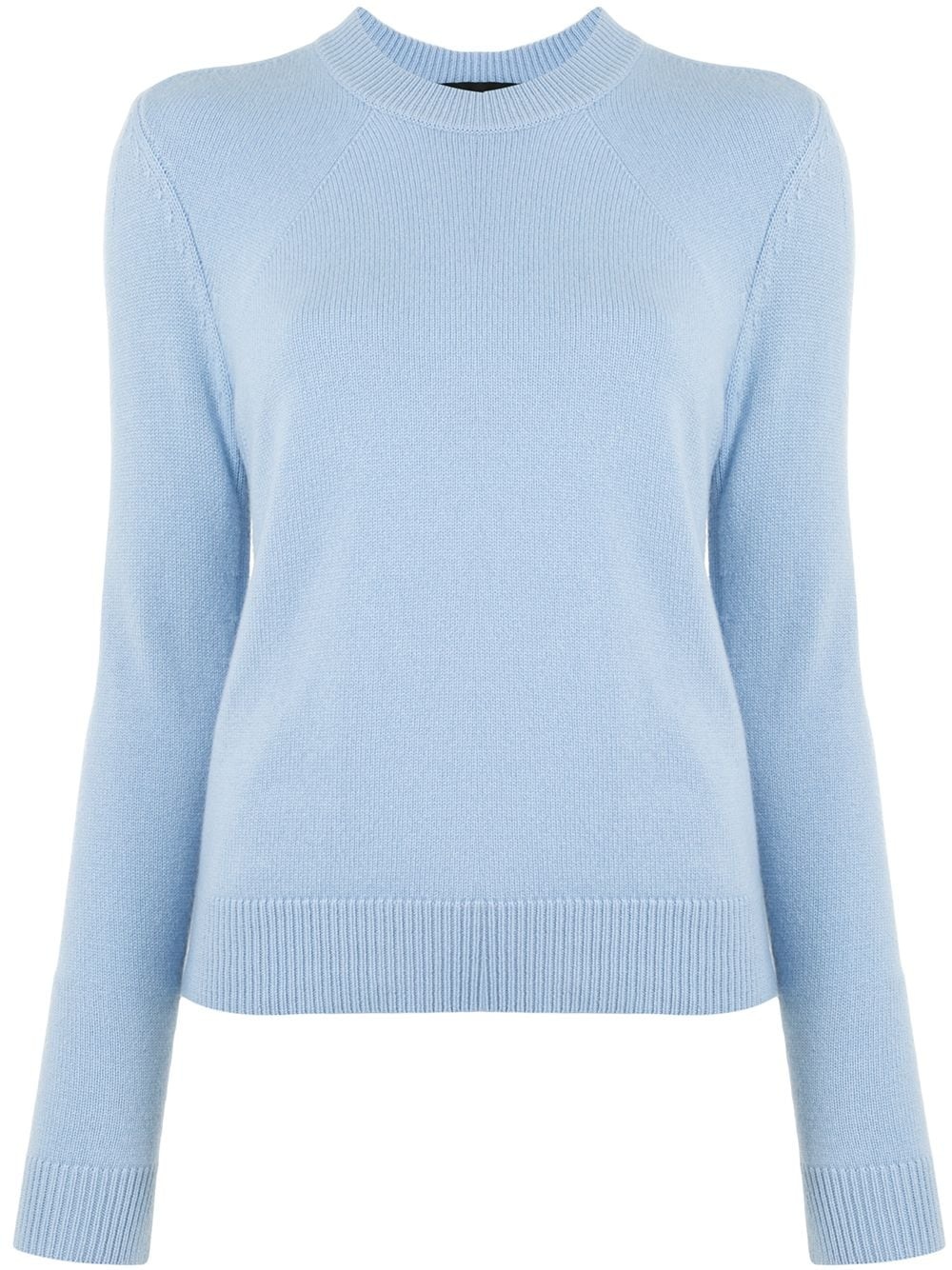 crew neck raglan sleeves jumper - 1