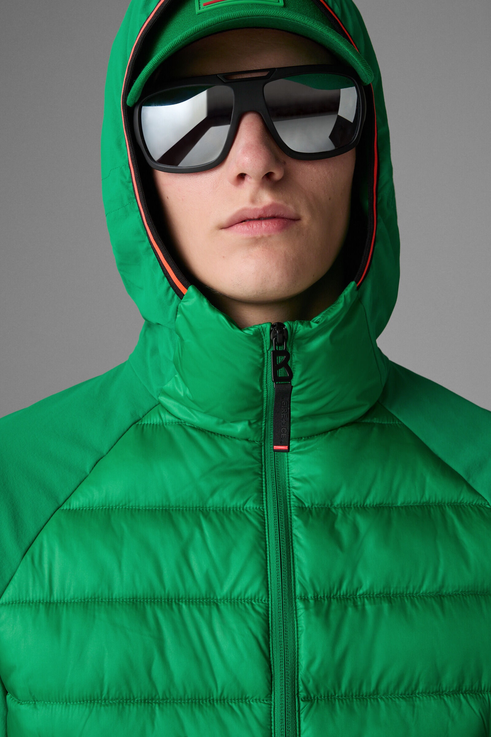 Kegan Hybrid jacket in Green - 6