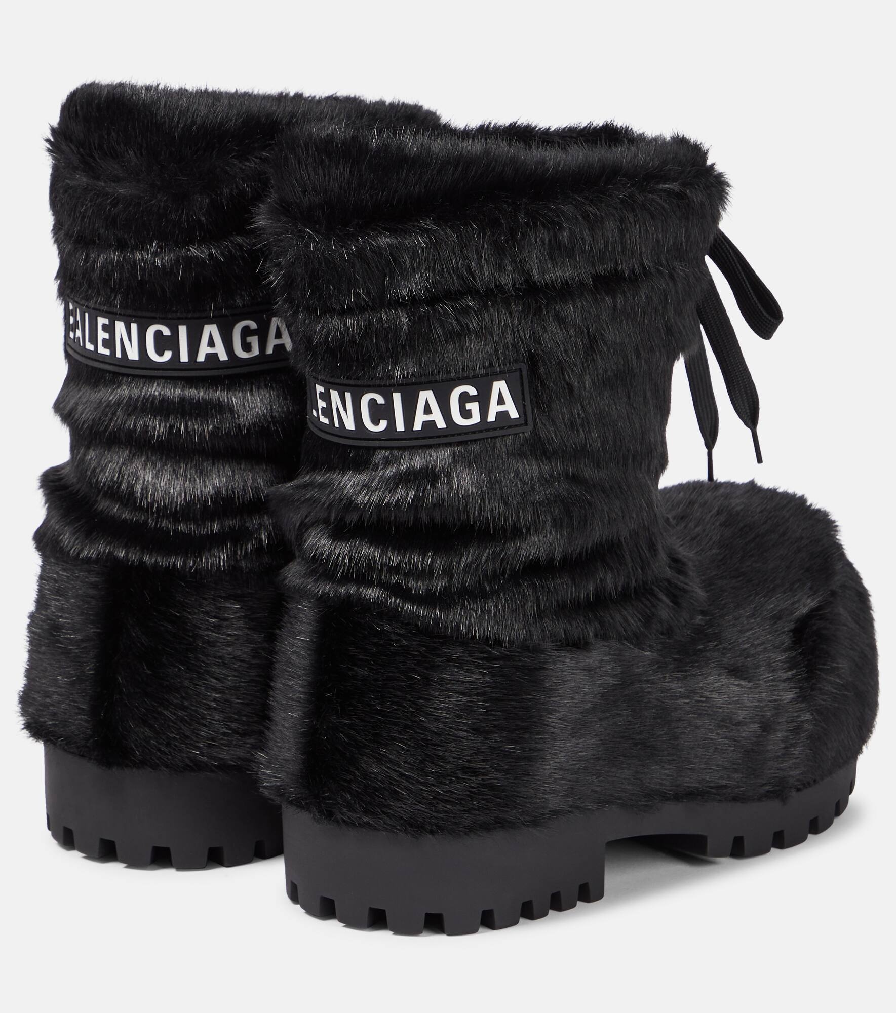 Alaska faux fur snow boots - 3