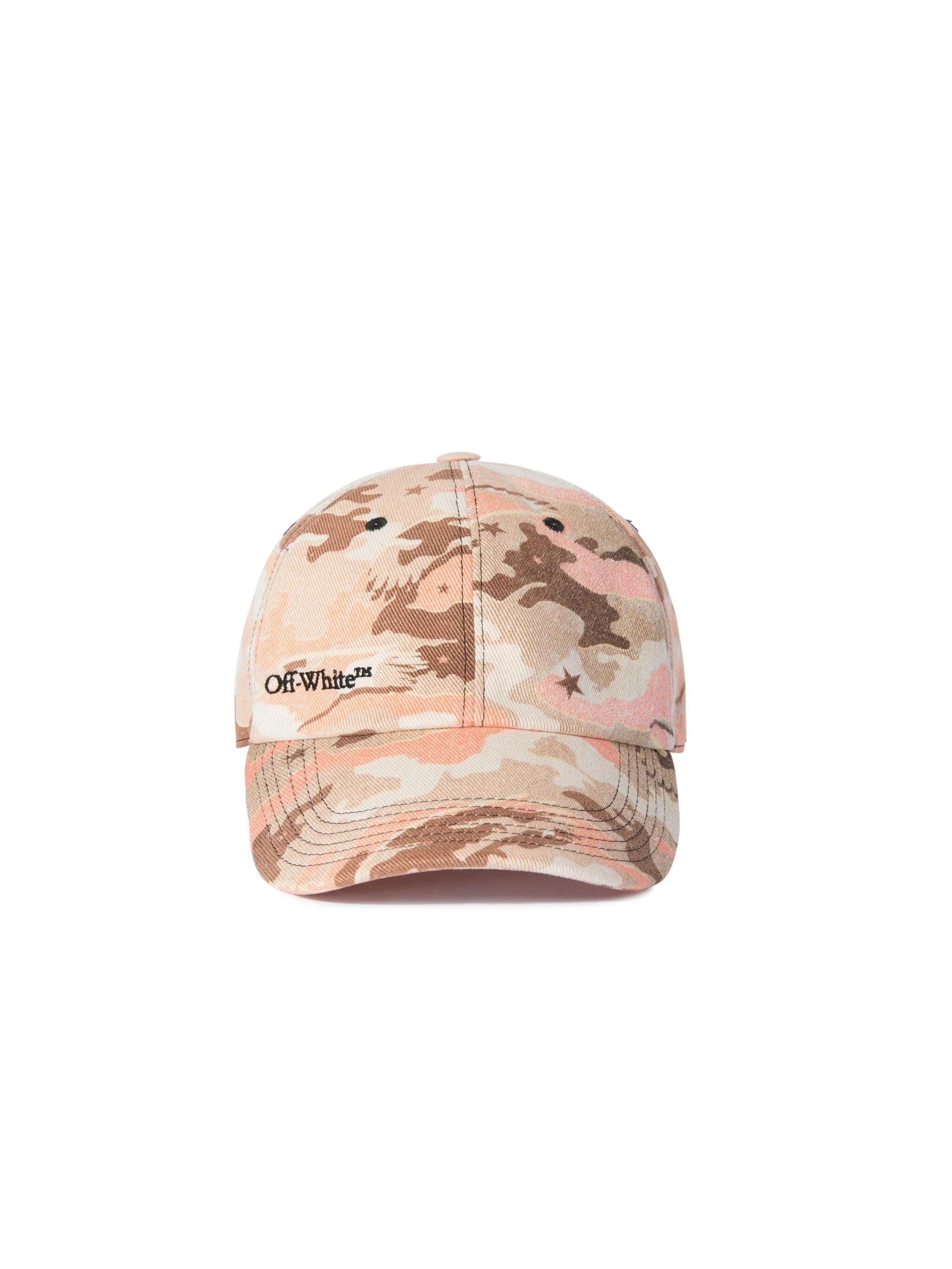 Orange Camo Baseball Cap - 1