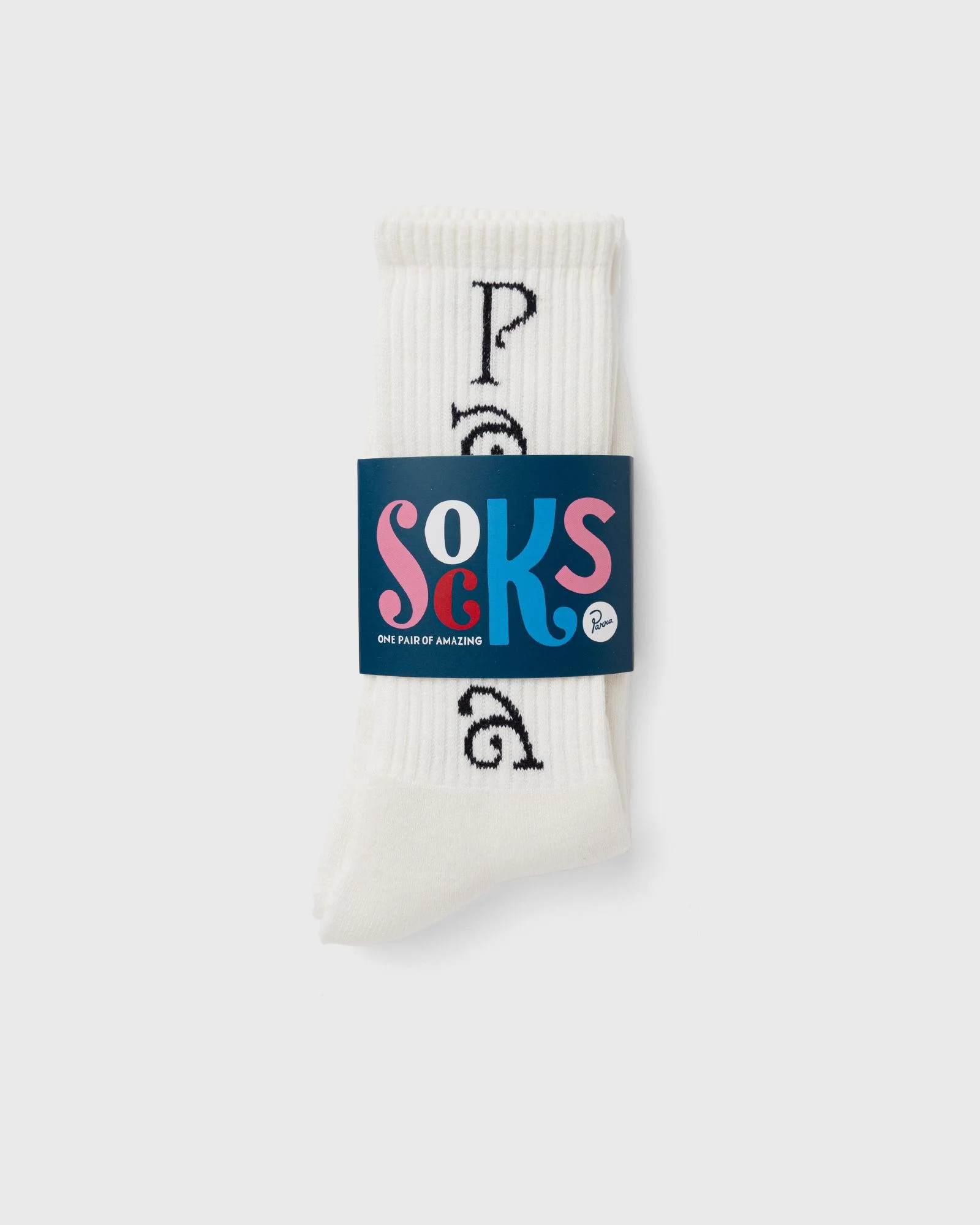 WEIRD TRAD LOGO CREW SOCKS - 1