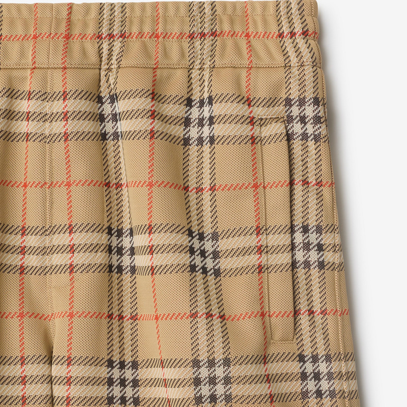 Check Jersey Shorts 5