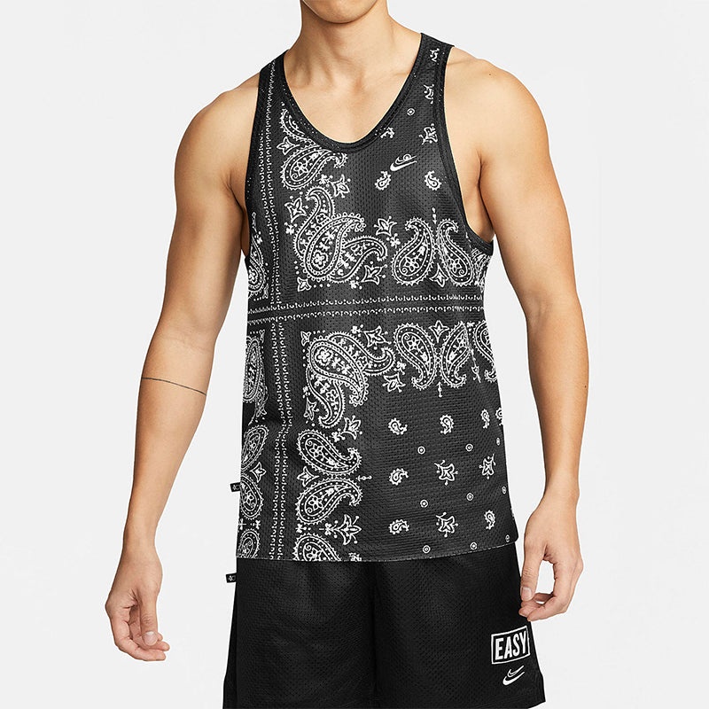 Nike Dri-fit Casual Breathable cashew Sleeveless Vest Black DH7372-010 - 4