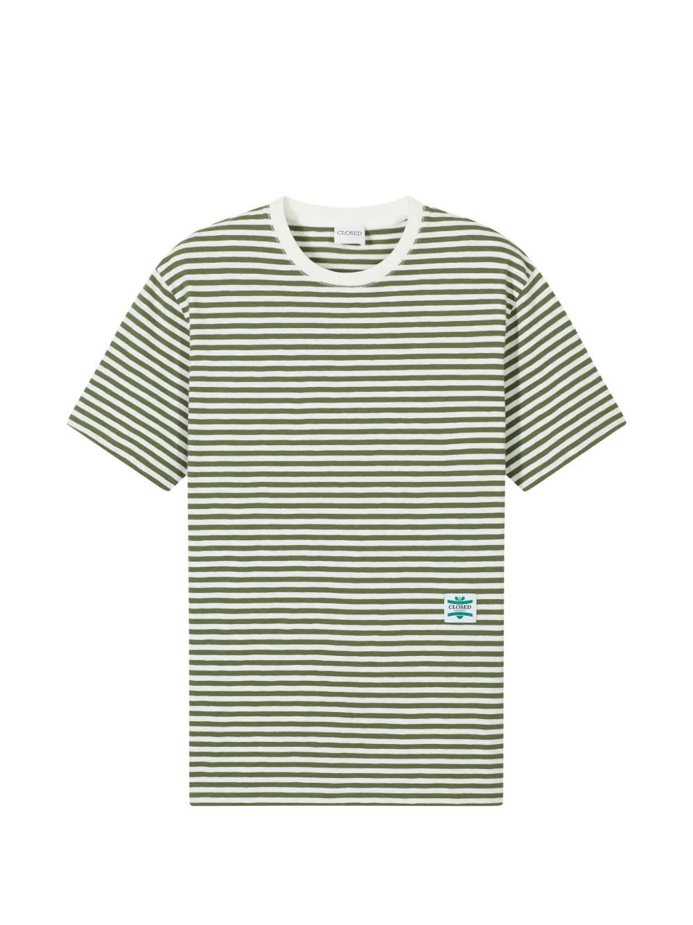 striped T-shirt - 1