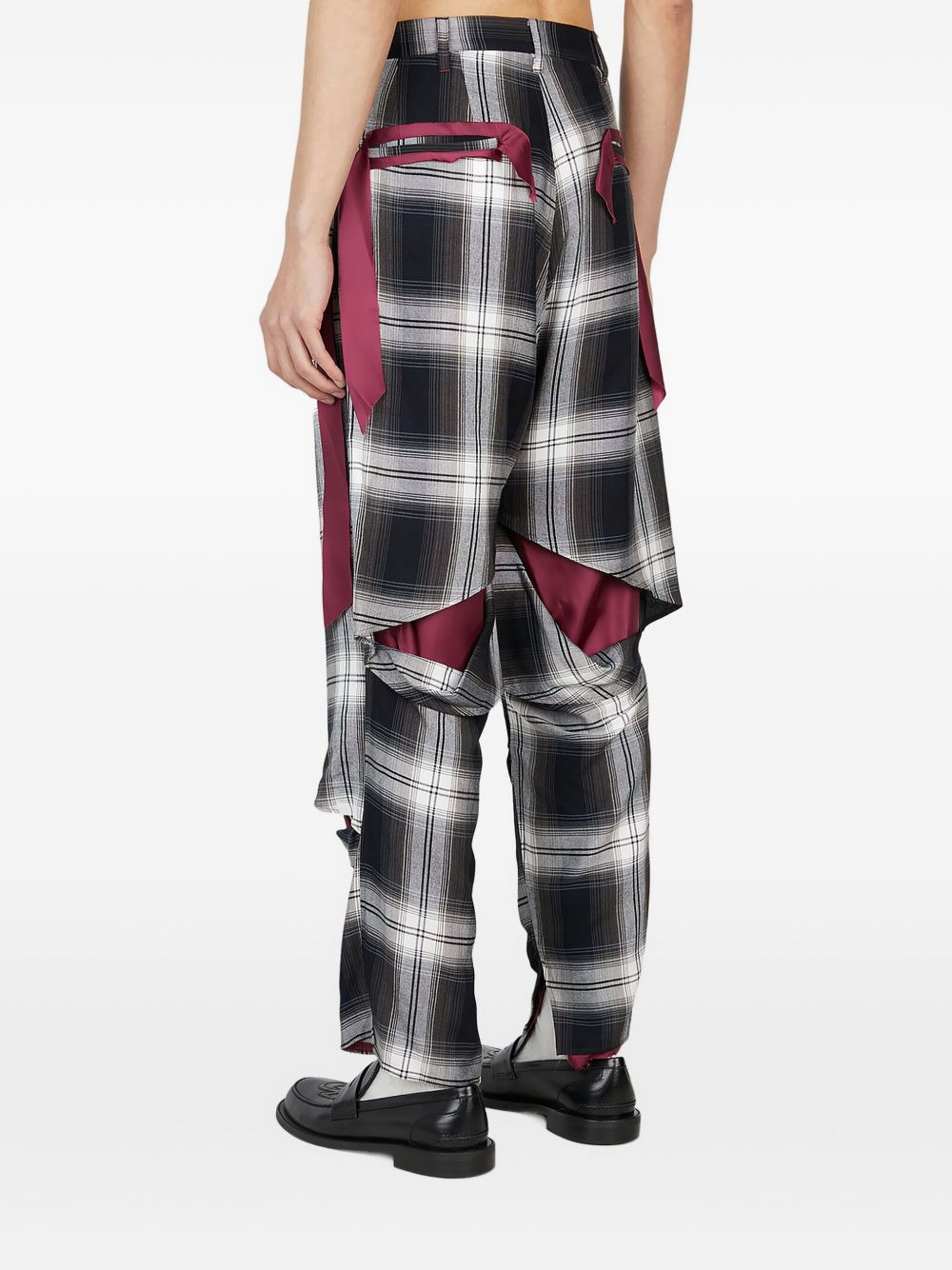 checked trousers - 4