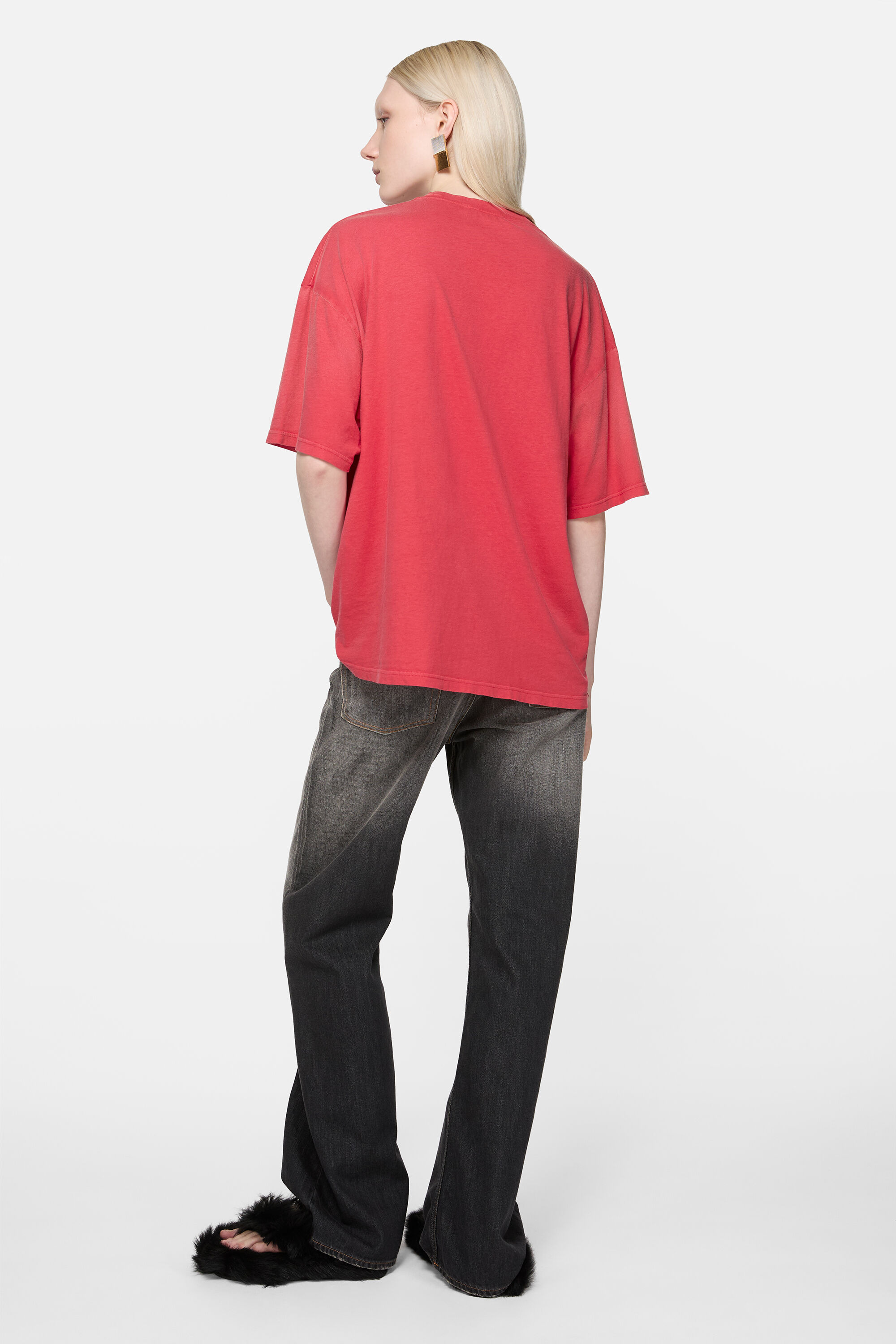 Logo t-shirt - Bright Red - 3