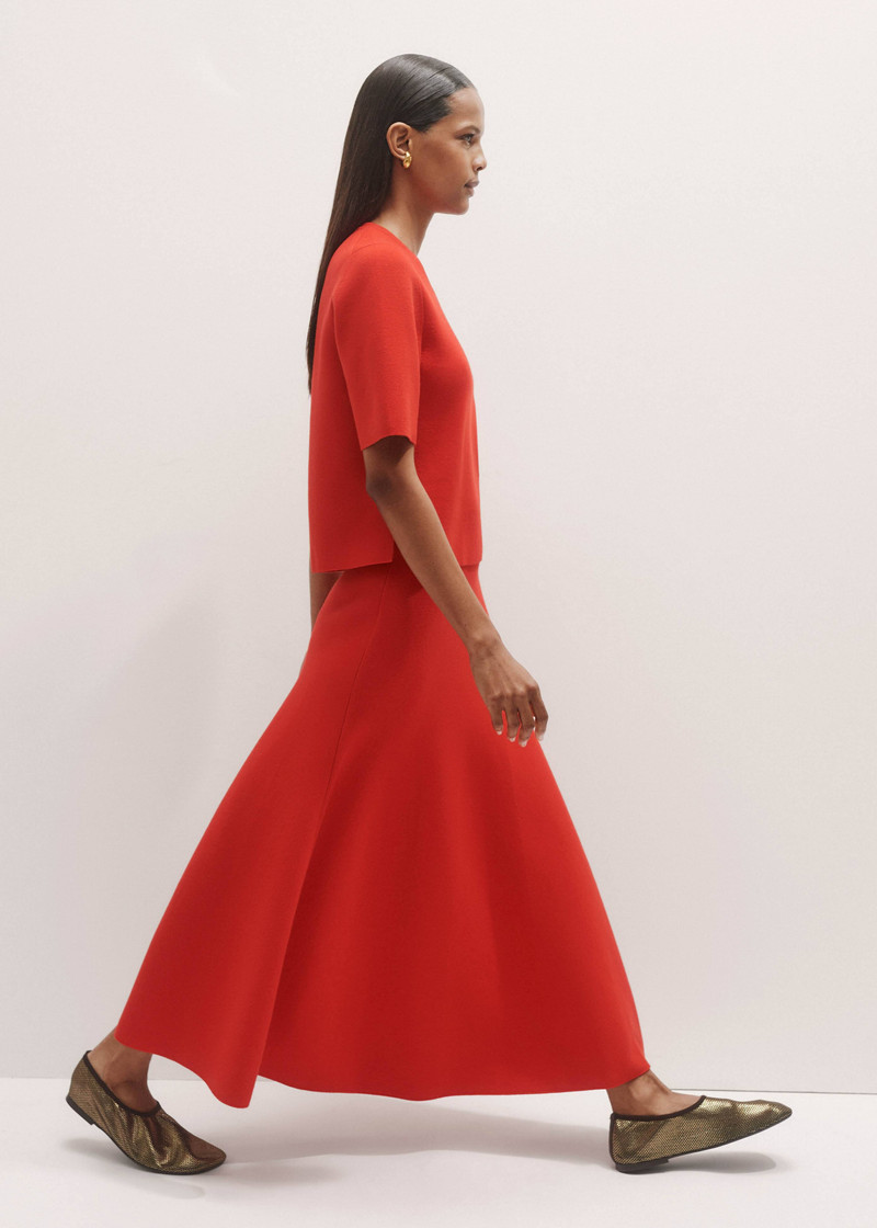Milano Knit Maxi Skirt 5