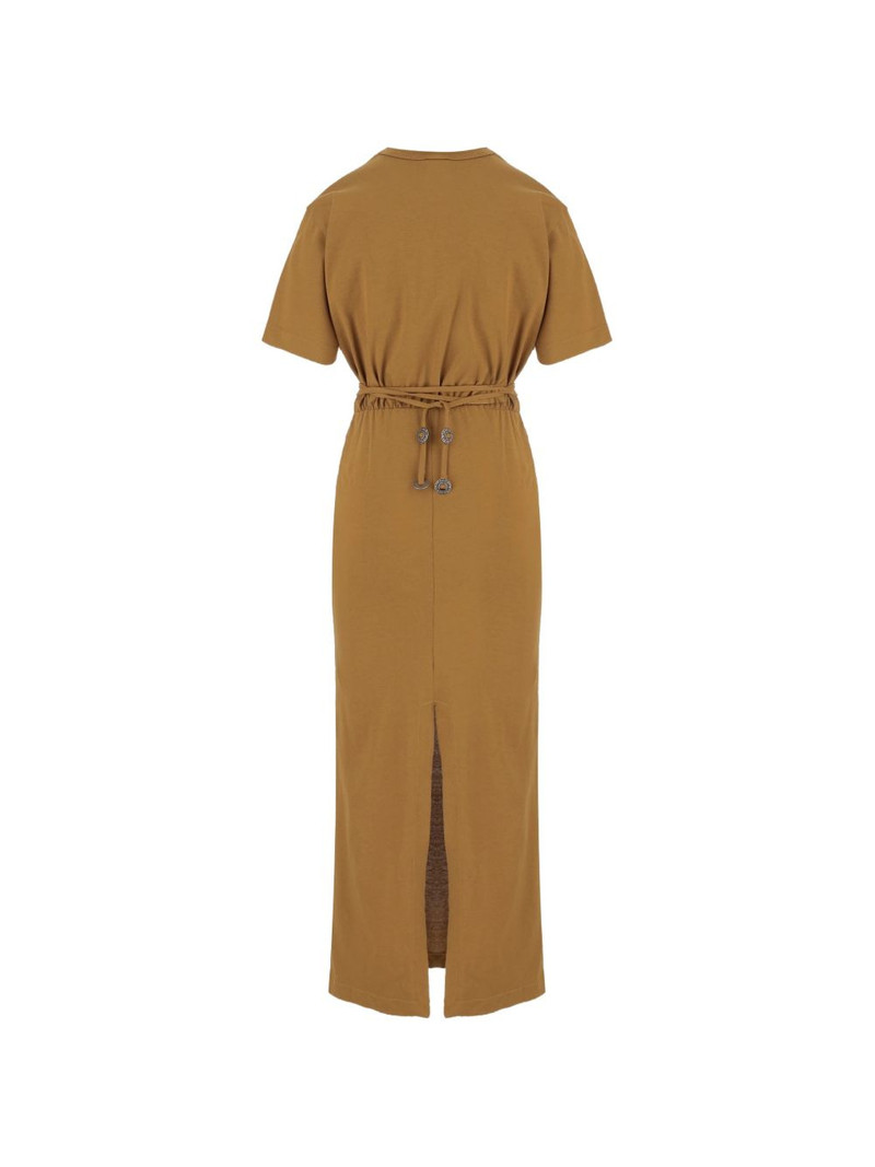 PINKO cut-out strap-detail midi dress outlook