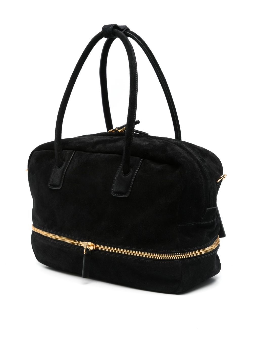 suede tote bag - 3