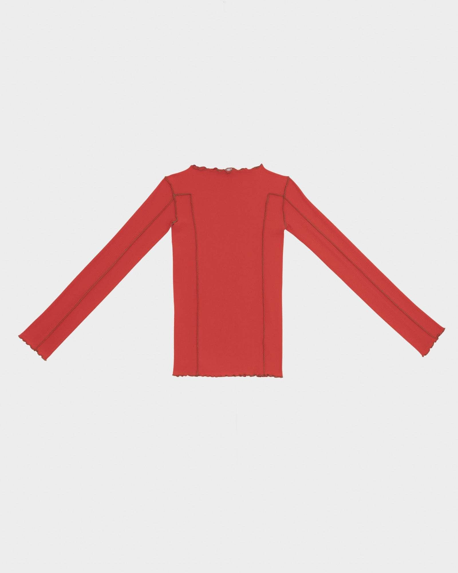 Omato Long Sleeve Tee - Fine Organic Cotton Rib - 7