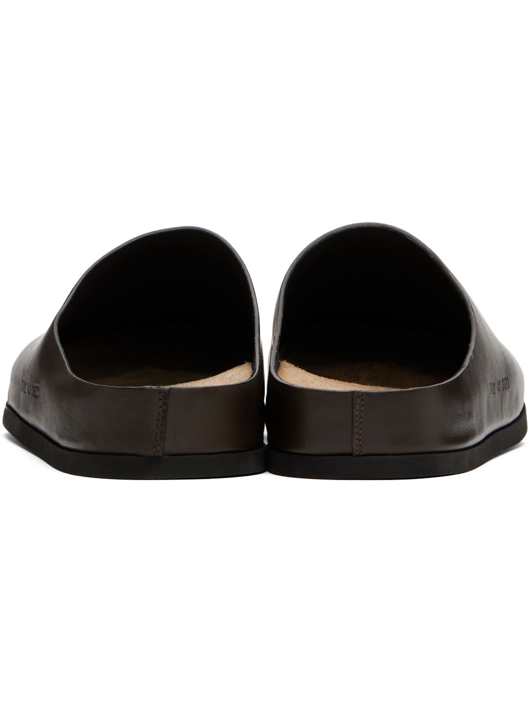 Brown Clog Loafers - 2