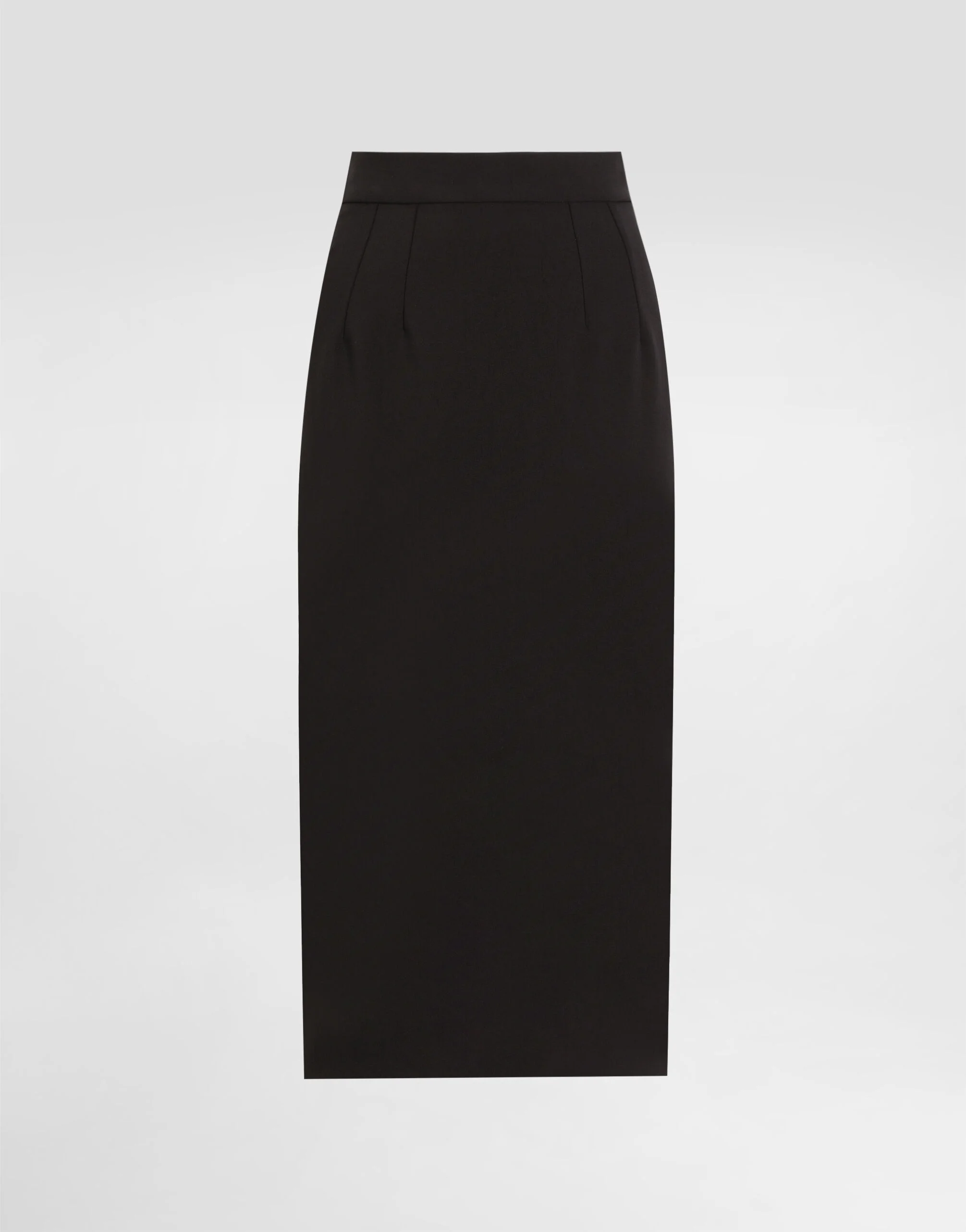 Technical cady calf-length pencil skirt - 1