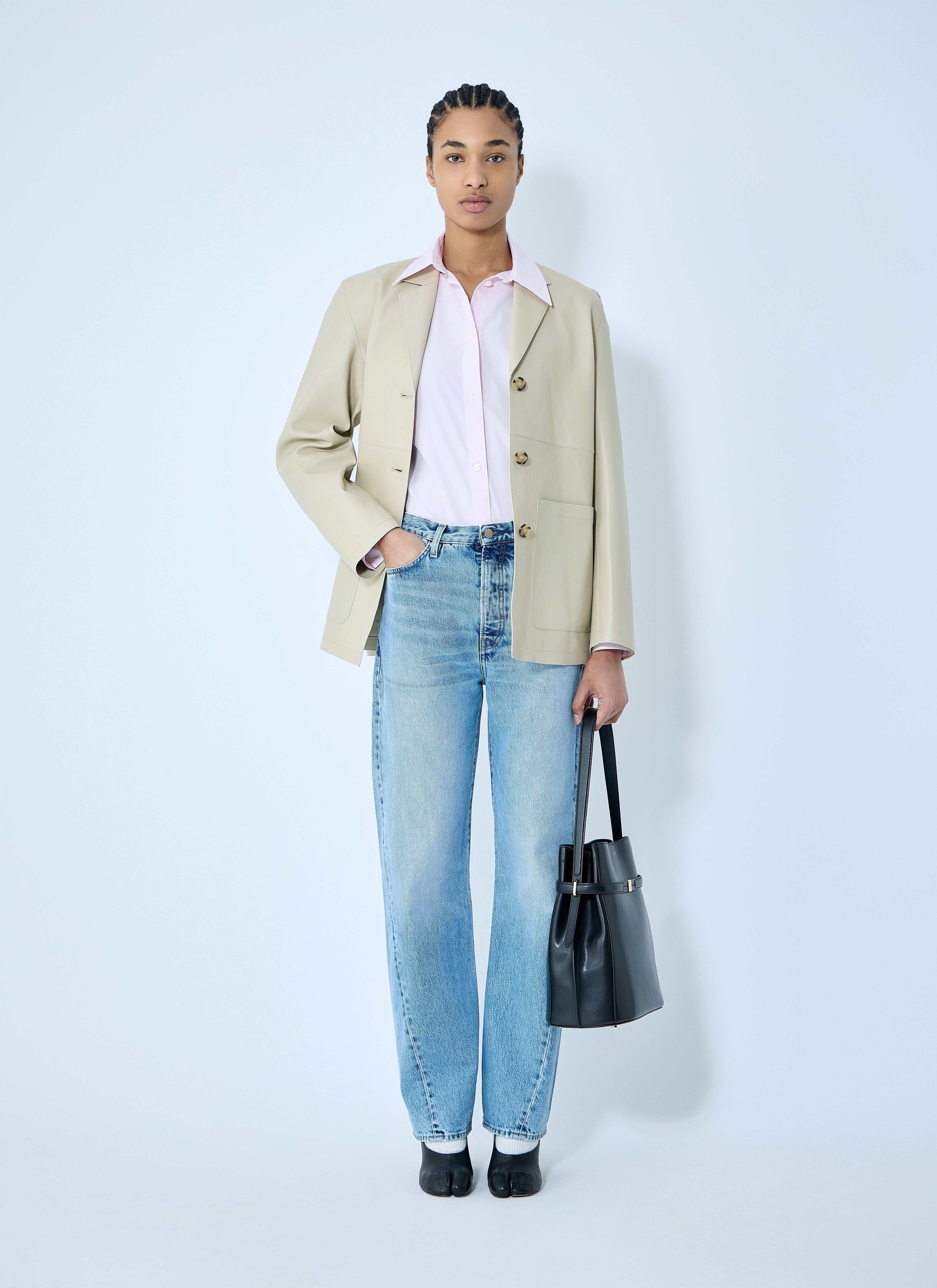 Toteme Women Clean Leather Blazer - 2