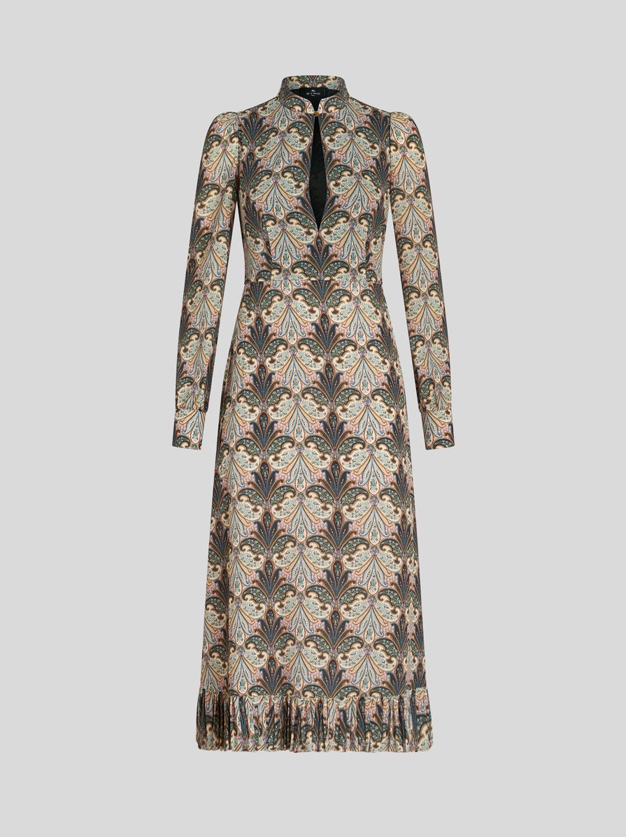 SABLÉ DRESS WITH PAISLEY DESIGN - 1