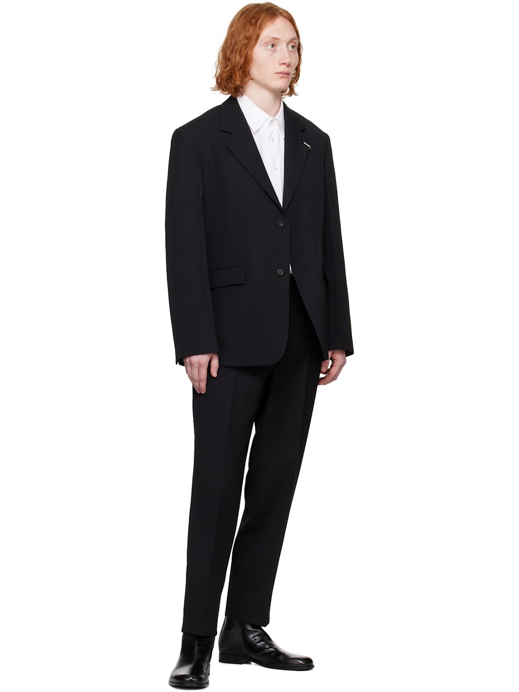Black Tapered Trousers - 4