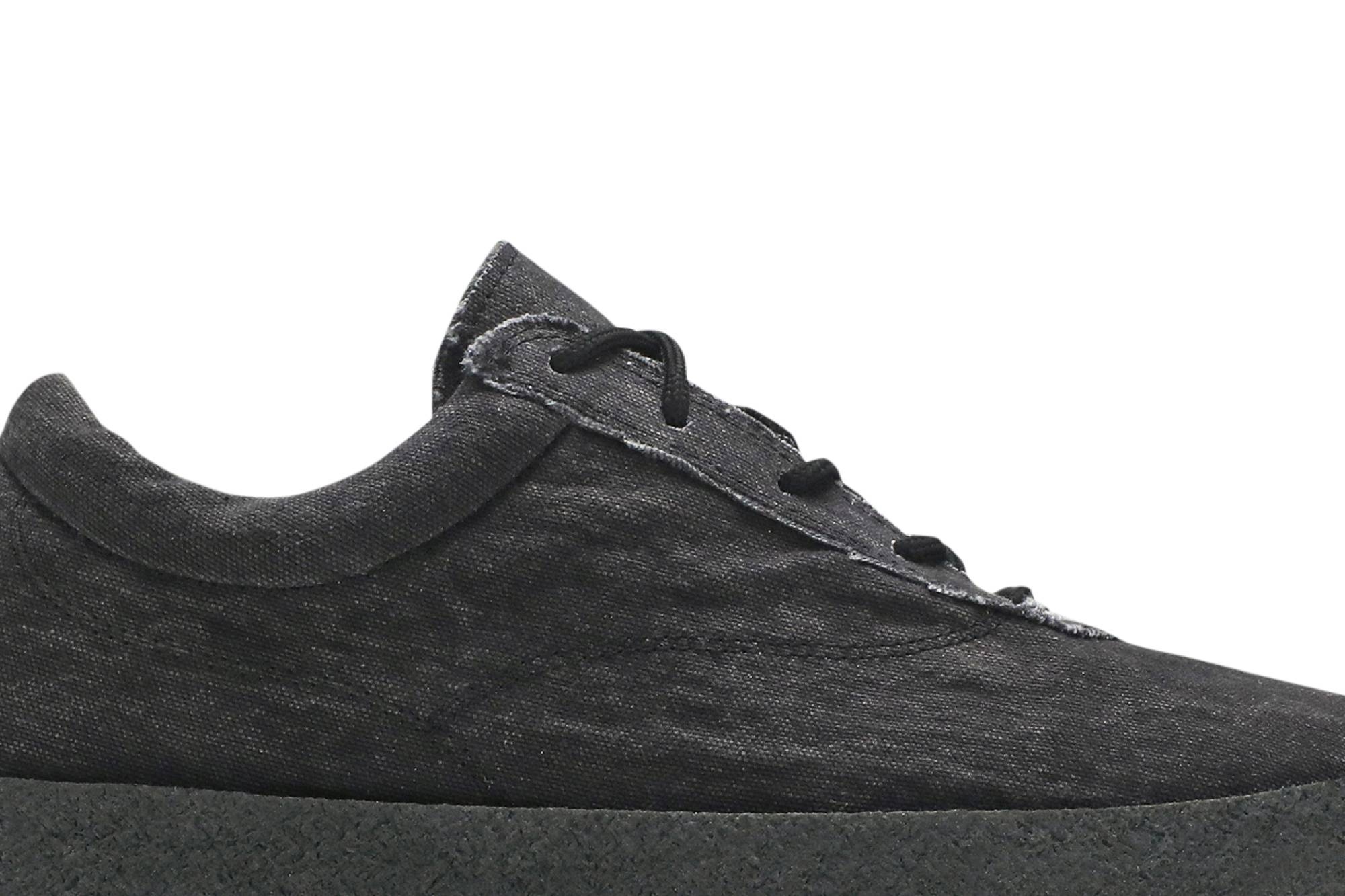 Yeezy Season 6 Washed Canvas Crepe Sneaker 'Graphite' - 2