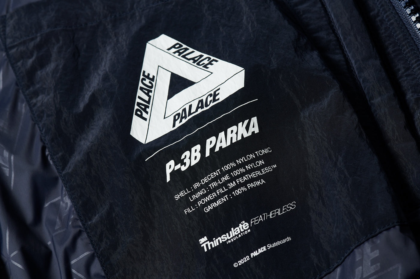 P-3B BAFFLE PARKA NAVY - 4