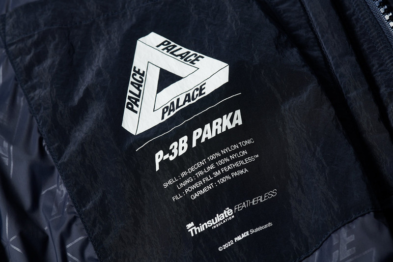 P-3B BAFFLE PARKA NAVY 4