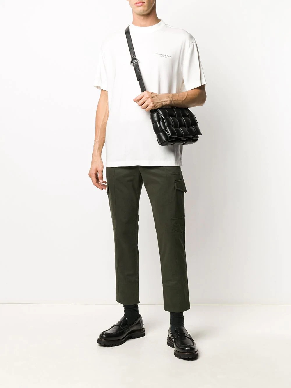 cropped cargo trousers - 2