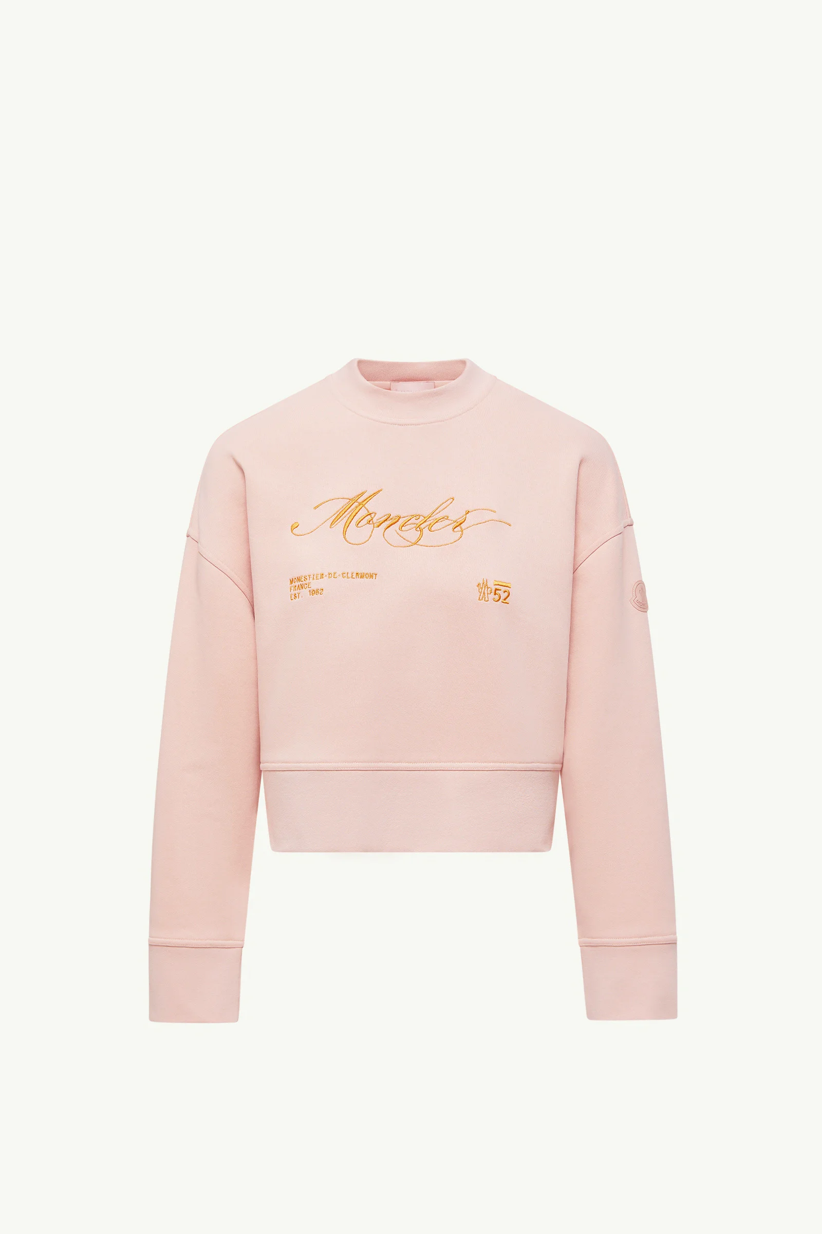 Embroidered Cotton Sweatshirt - 1