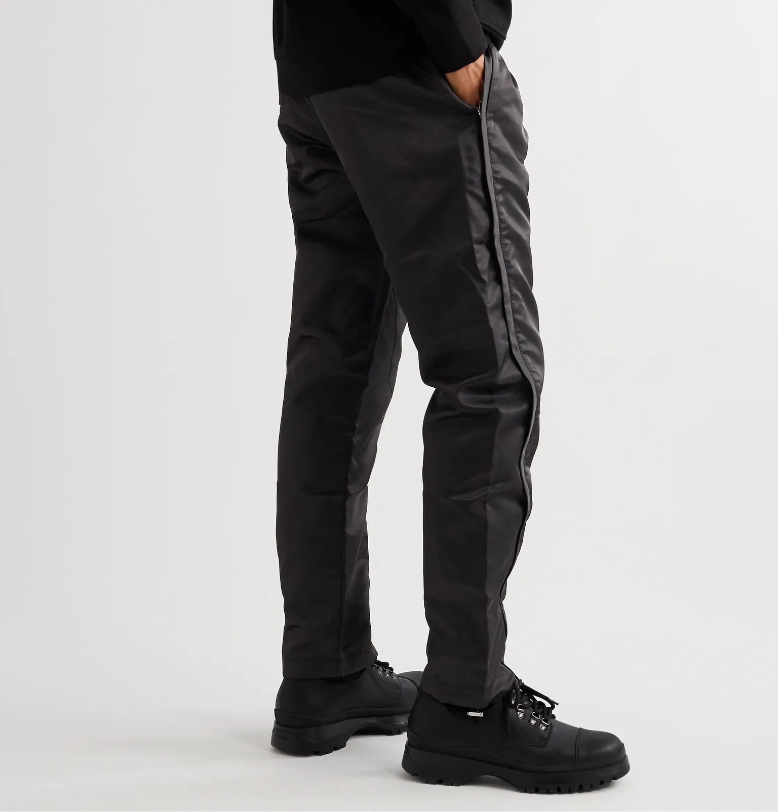 Slim-Fit Buckle-Detailed Nylon Sweatpants - 4