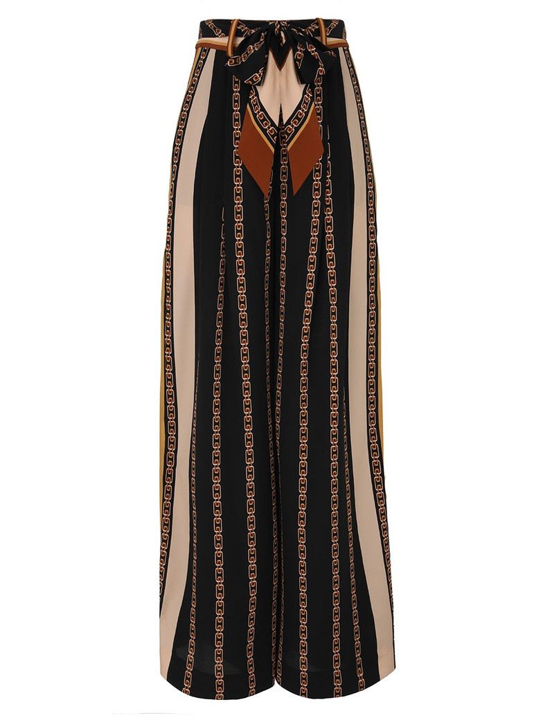 BELTED WIDE LEG PANT 1