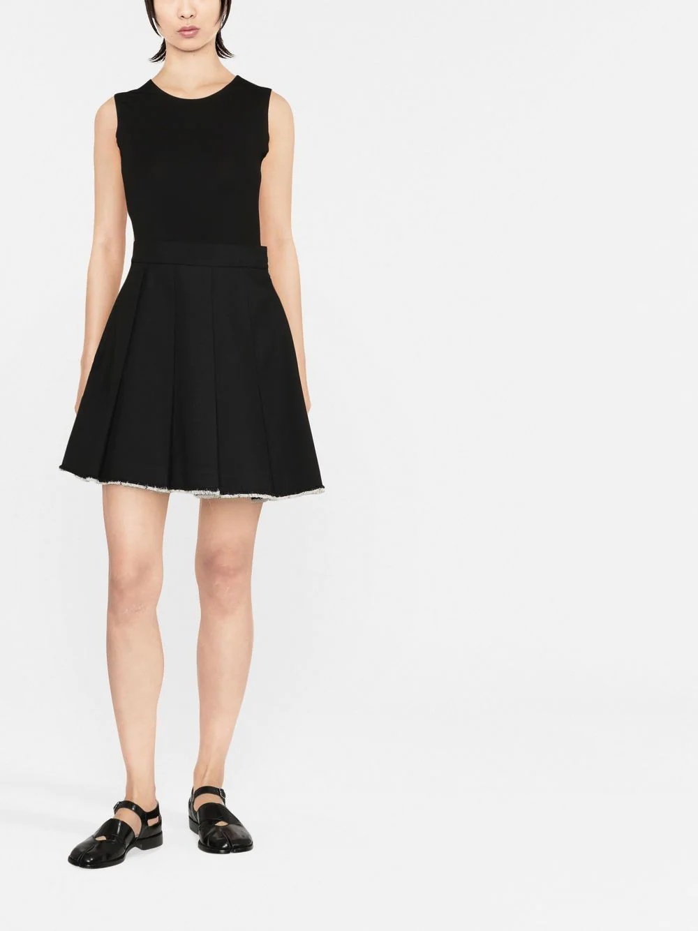 round-neck sleeveless bodysuit - 2