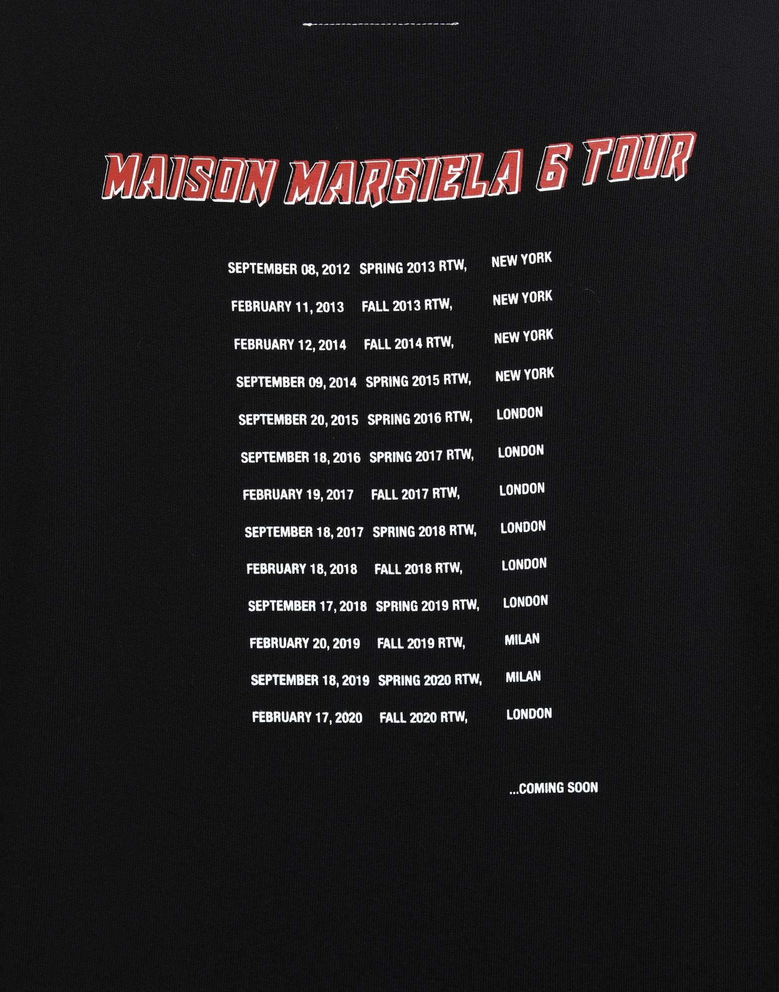 Margiela 6 Tour hoodie - 6