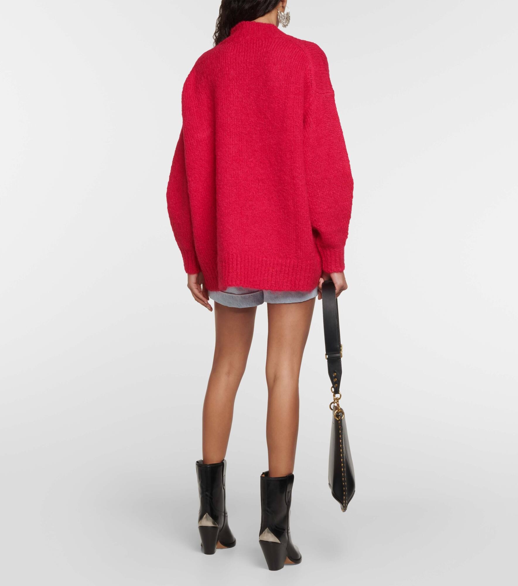 Idol mohair-blend mockneck sweater - 3