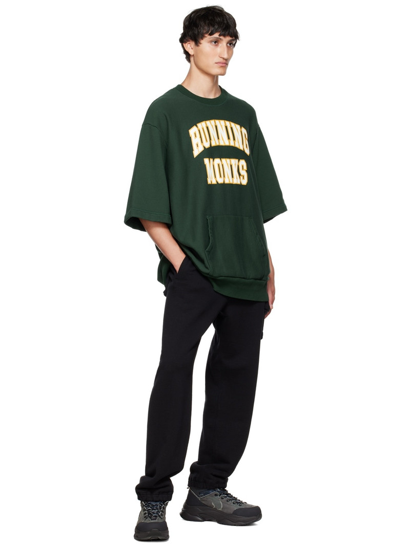 UNDERCOVER Green Print Sweatshirt outlook