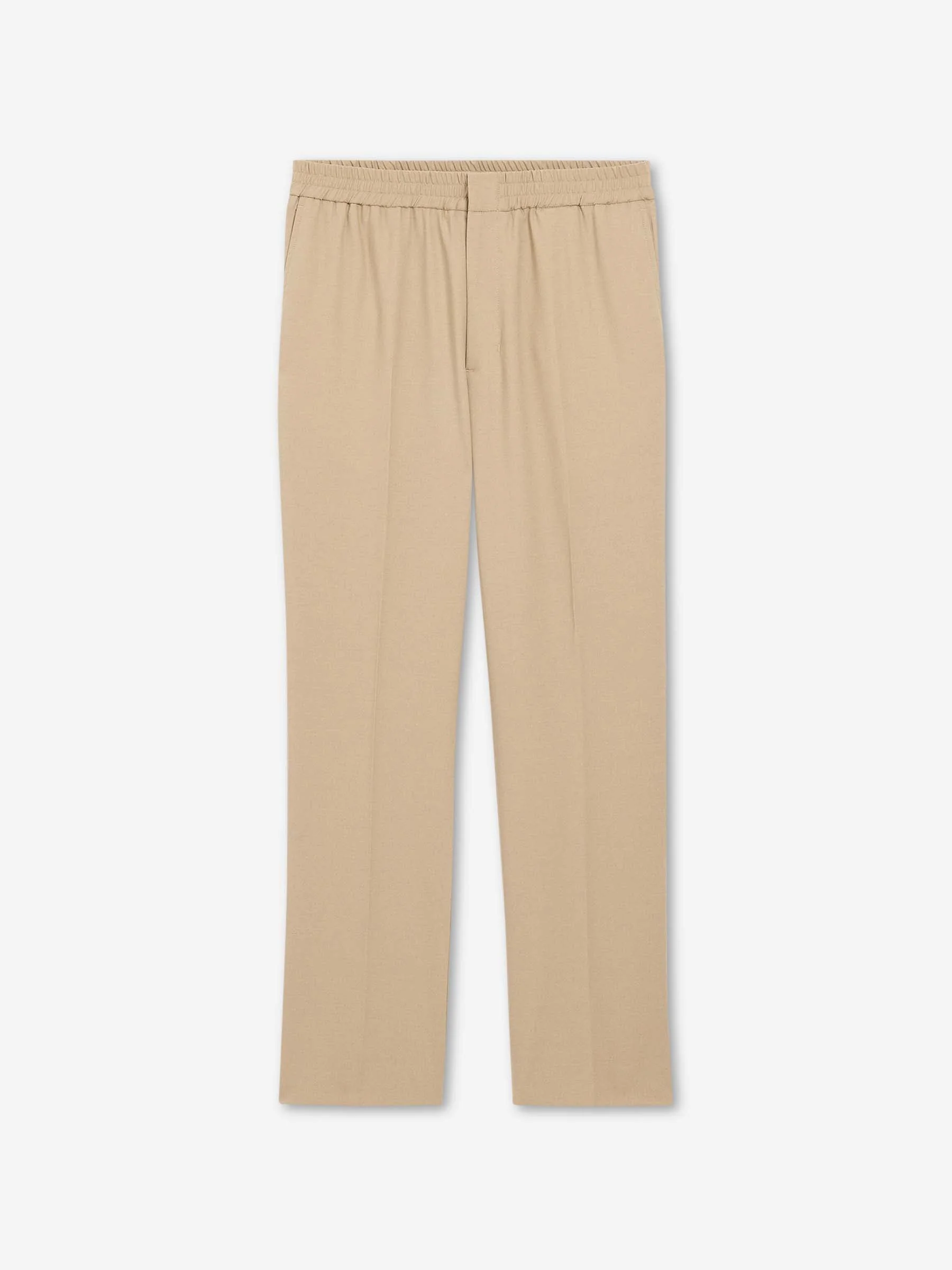 WOOL CASUAL PANTS - 1