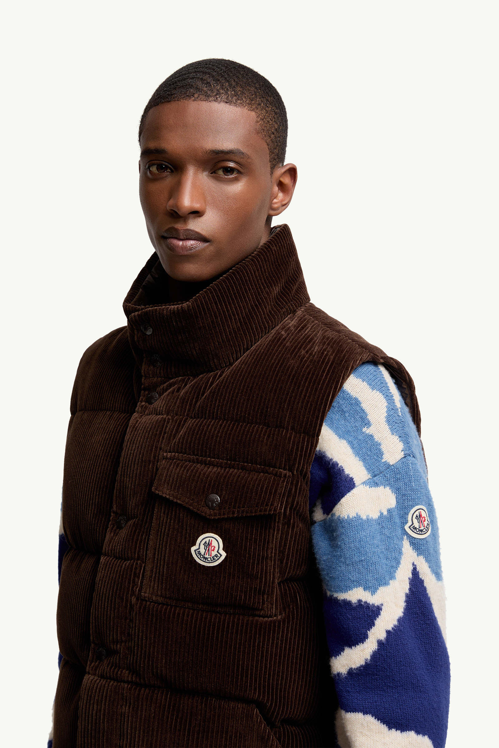 Agen Corduroy Down Vest - 4