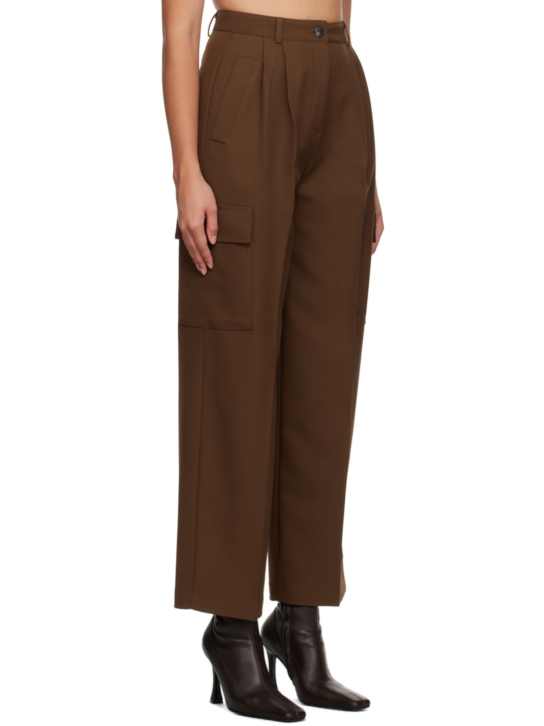 Brown Maesa Trousers - 2