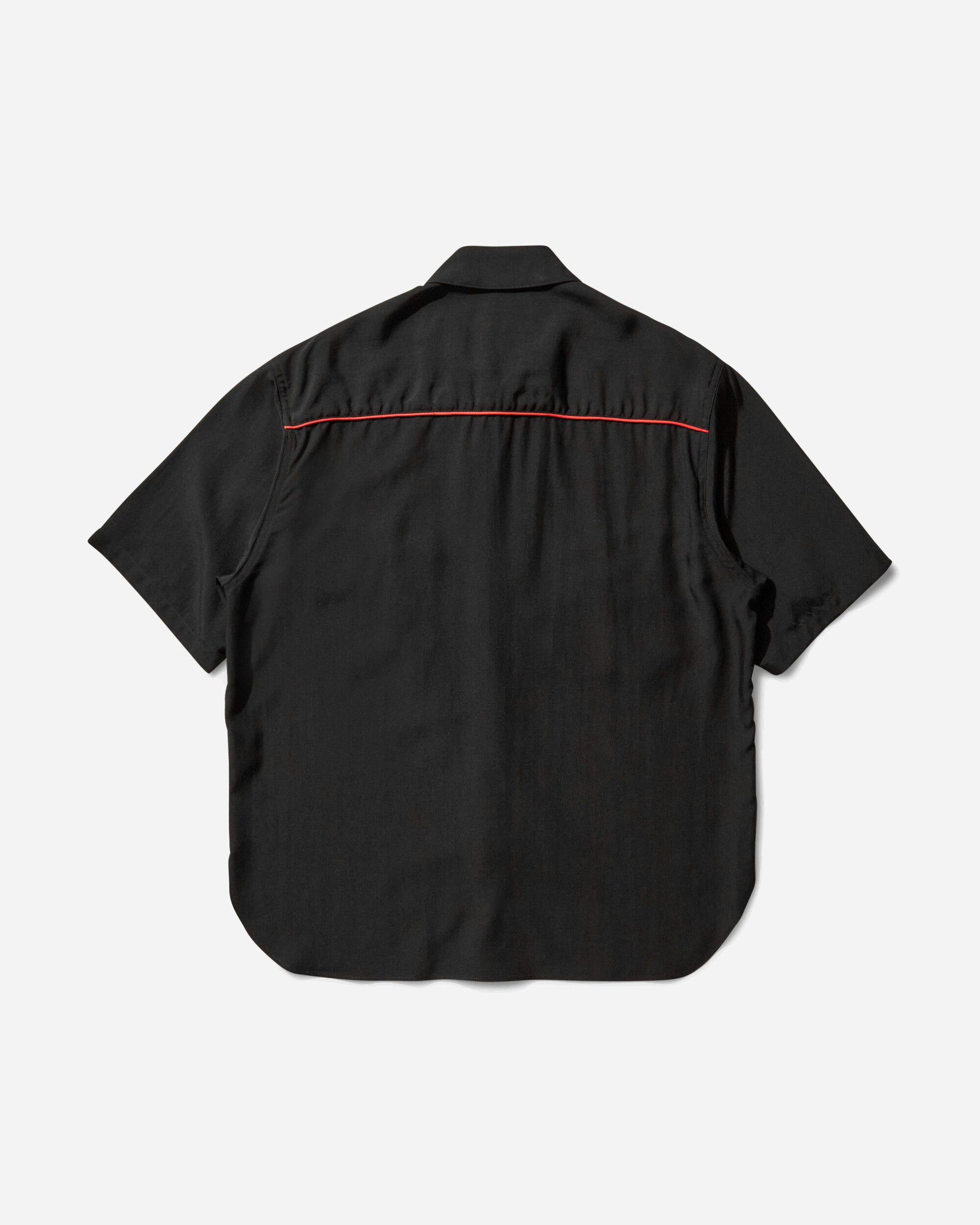 Men's Western Shirt (Type-5) Black / Red - 2